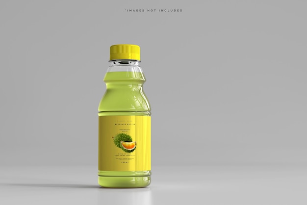 Beverage Bottle Mockup