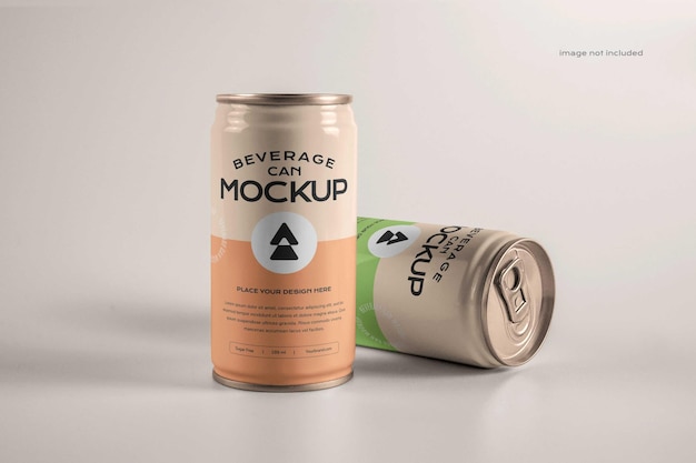 Beverage Can Mockup