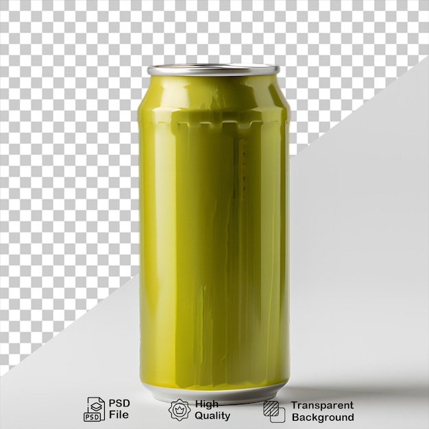 beverage of pickles Cucumber juice mockup isolated on transparent background with png file