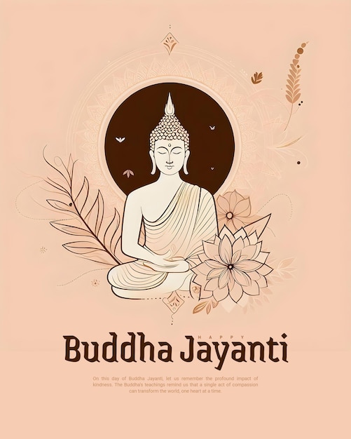 PSD bhagwan lord buddha jayanti and buddha purnima with lord mahavir jayanti social media post banner