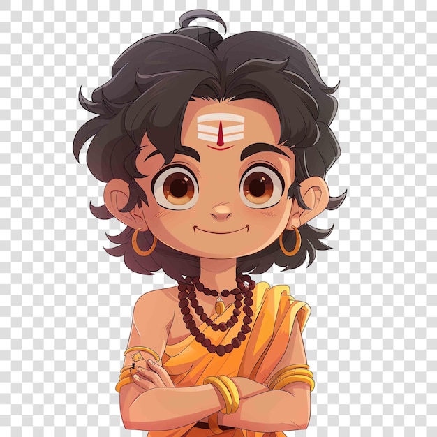 PSD bhima indian illustration