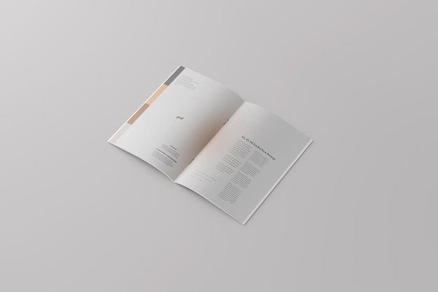 Bi-Fold Multiple Pages Brochure Mockups