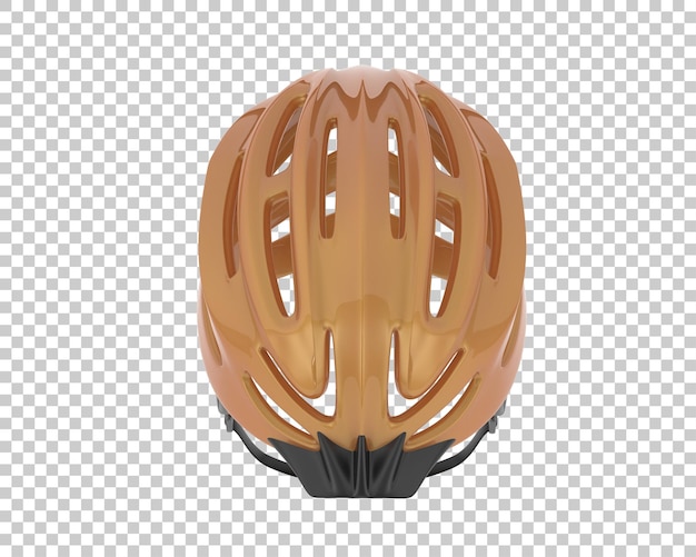 Bicycle helmet isolated on background 3d rendering illustration