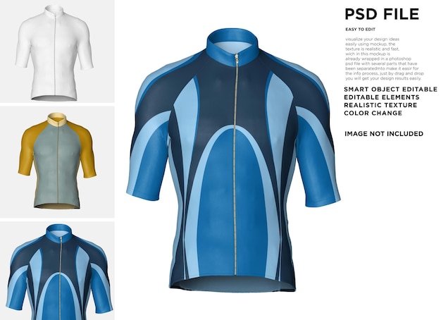 Bicycle Jersey Mockup