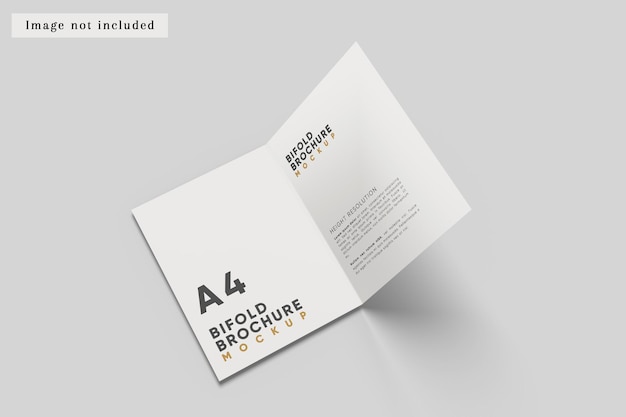 bifold brochure mockup