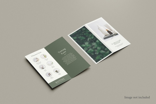 Bifold DL Flyer Mockup