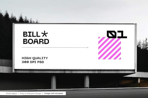 Big billboard mockup