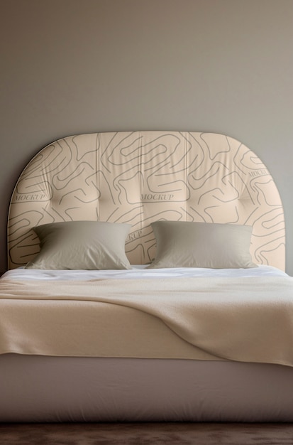 PSD big headboard mockup