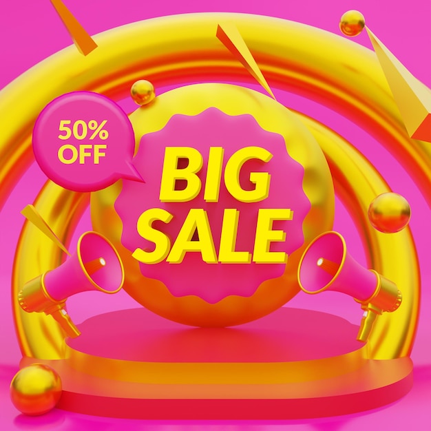 Big sale banner