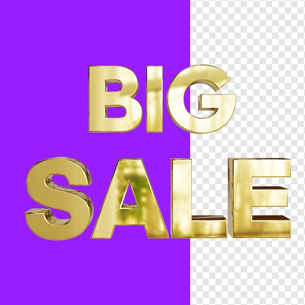 Big sale