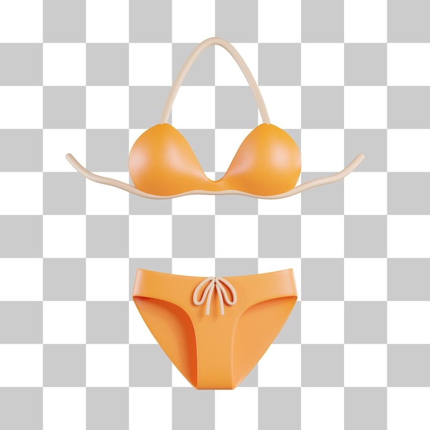 Bikini 3D Icon