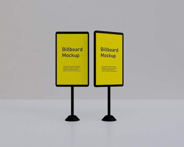 Billboad mockup stand 3d