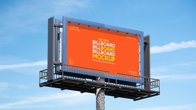 Billboard Mockup Template