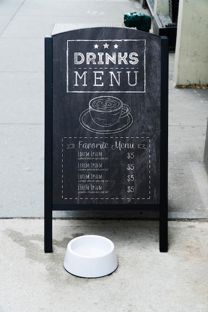 Billboard sign concept mock-up