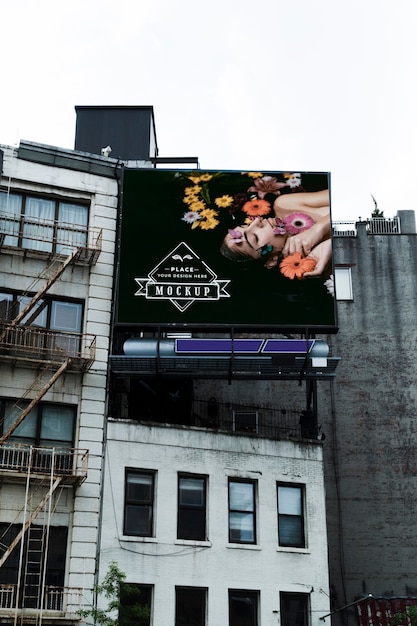 Billboard sign concept mock-up