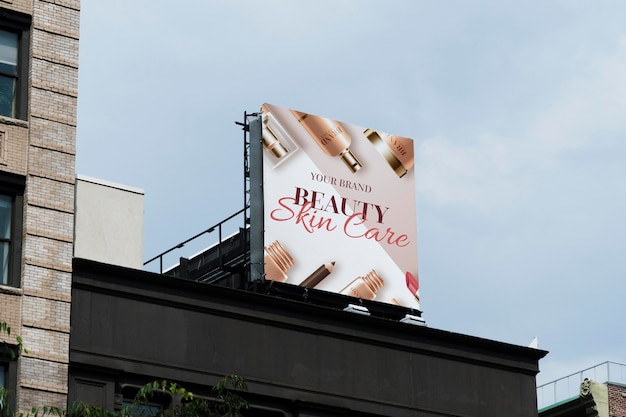 Billboard sign concept mock-up