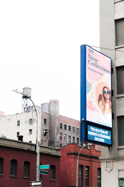 Billboard sign concept mock-up