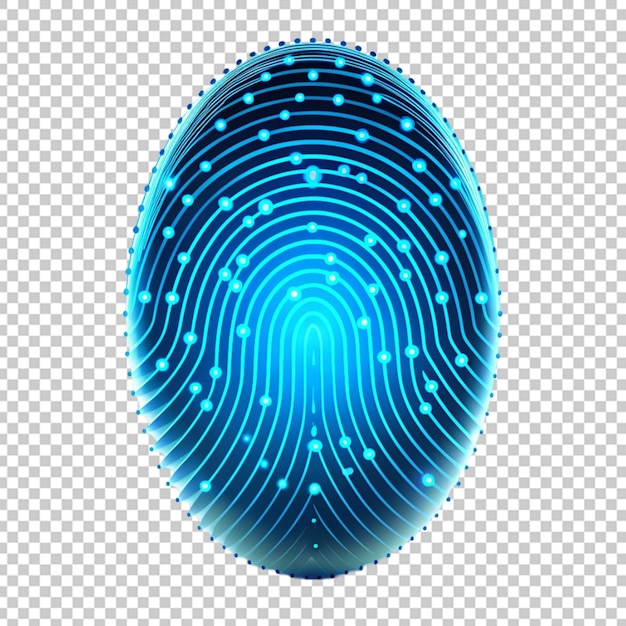 PSD biometric fingerprint scan identification system