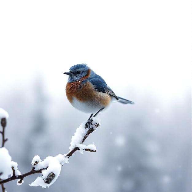 a bird is perched on a branch with a nice background