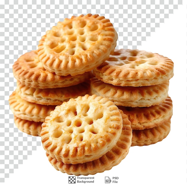 PSD biscuit transparent background