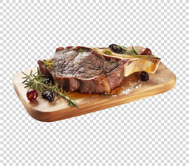 Bistecca on transparent background