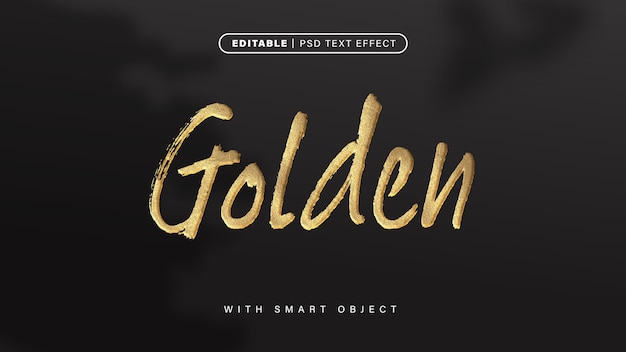 A black background with gold text effect and a black background.