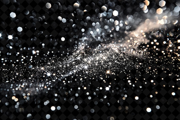 a black background with a lot of glitter and sparkles