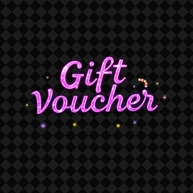 a black background with a pink text gift shop on it