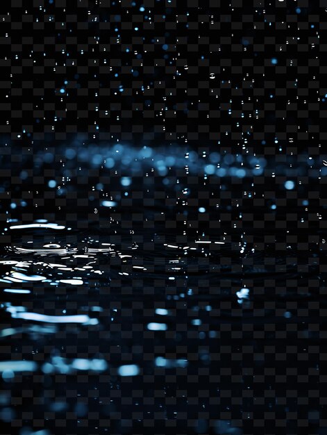 a black background with a water droplet in the middle