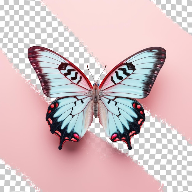 black butterfly transparent background