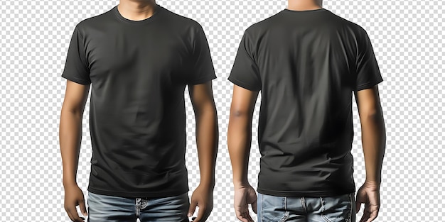 PSD black color tshirt for template design