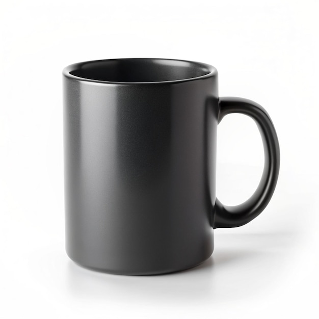 black cup PSD mockup file