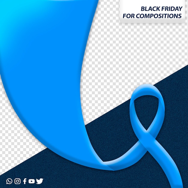 Black Friday Element Composition PSD Social Media Template