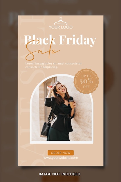 Black Friday Fashion Sale Template