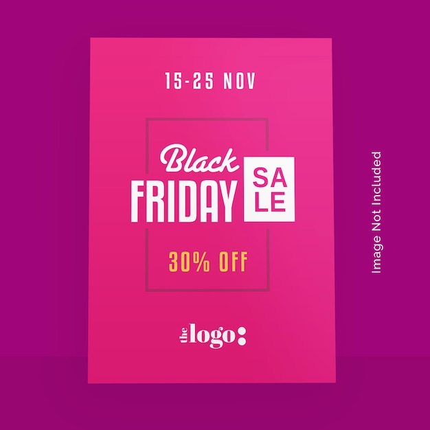 Black Friday Poster Design