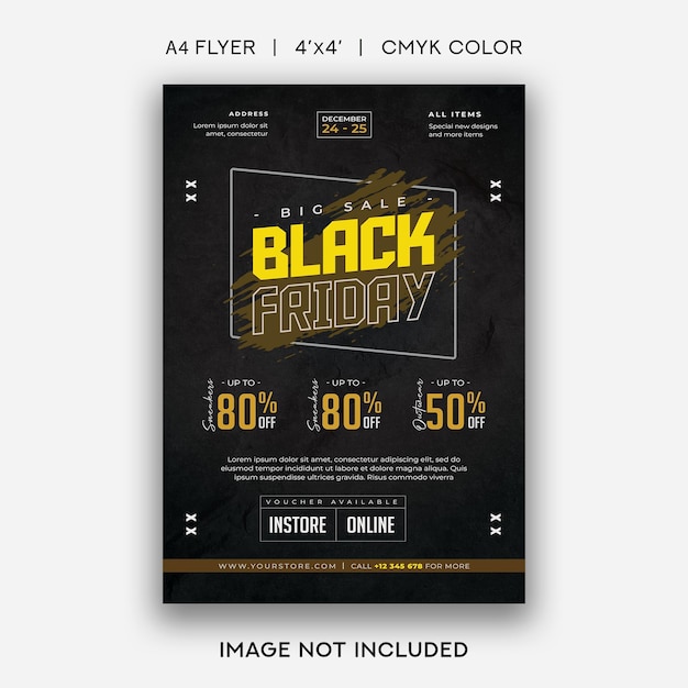 Black Friday Poster Template