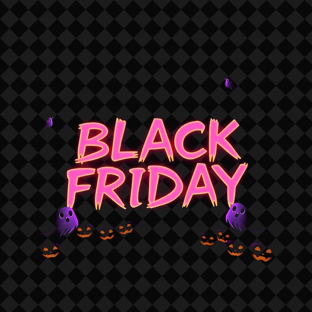 PSD a black friday poster with a black friday sale sign