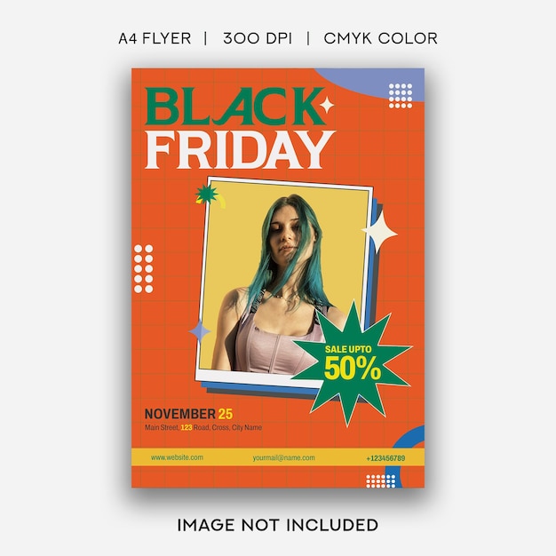 Black Friday Promo Flyer Template