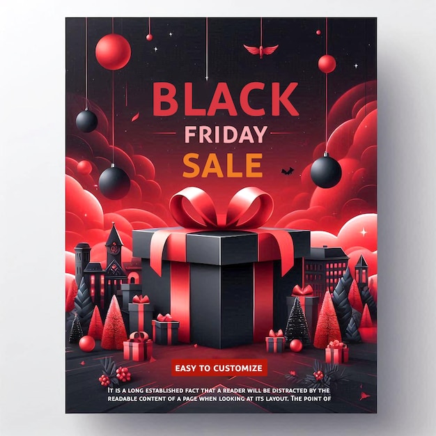 Black Friday sale background template