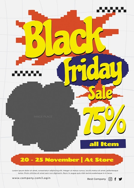 BLACK FRIDAY SALE FLYER