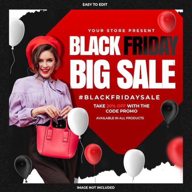 Black Friday sale template