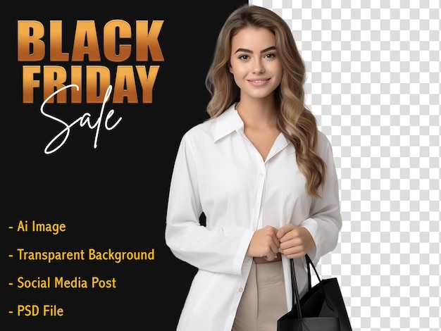 PSD black friday super sale social media banner template