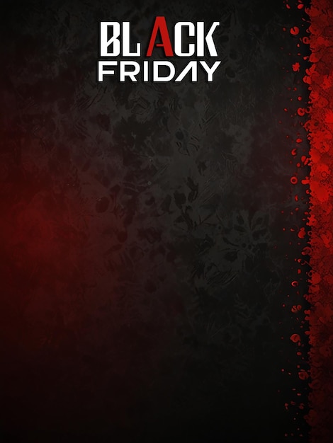 PSD black friday template card background with editable psd file