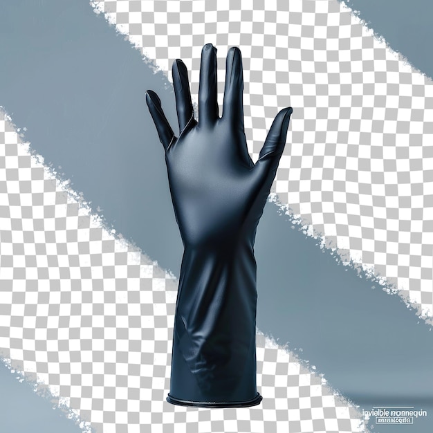 PSD a black glove with a black glove on it