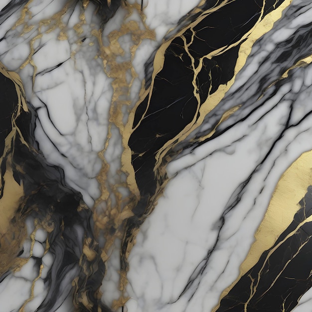 PSD black and gold marble background