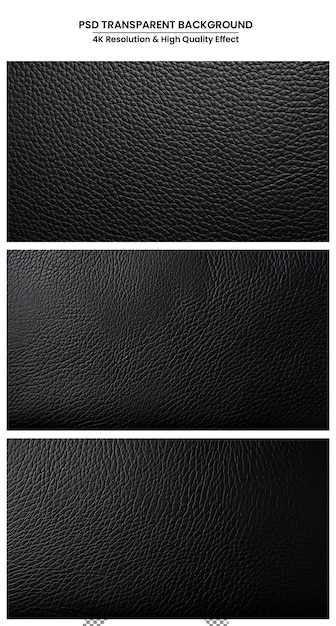 Black leather texture background