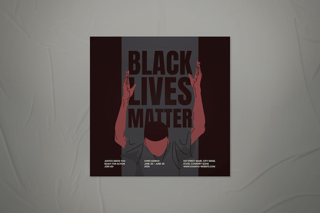 Black Lives Matter Instagram Post