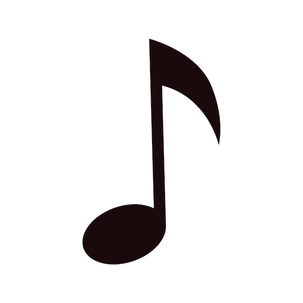 Black music note