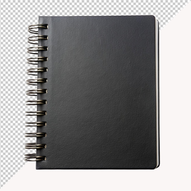 PSD black notebook