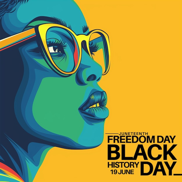 Black People Day Poster